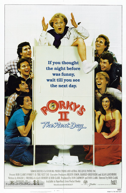 Porky&#039;s II: The Next Day - Theatrical movie poster