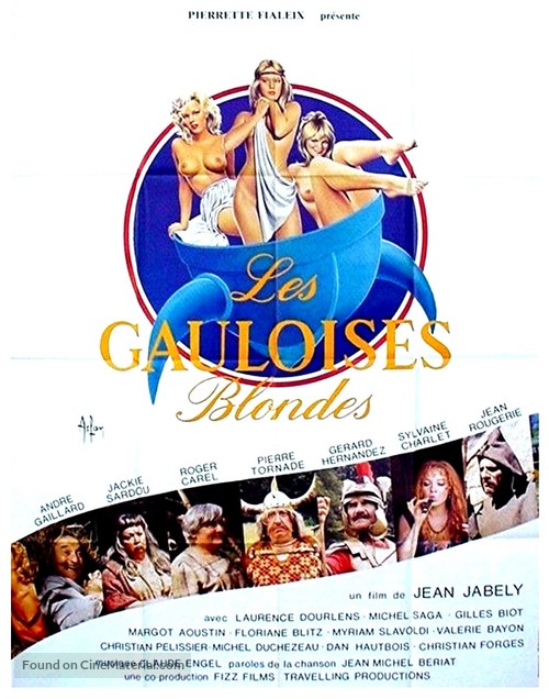 Les Gauloises blondes - French Movie Poster