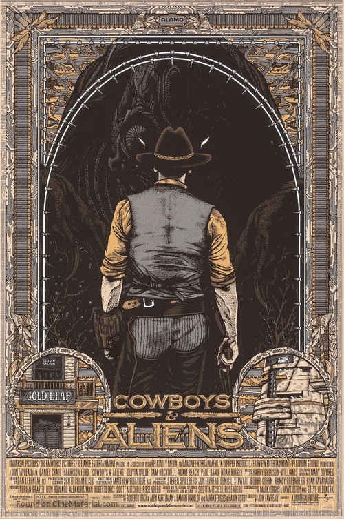 Cowboys &amp; Aliens - poster