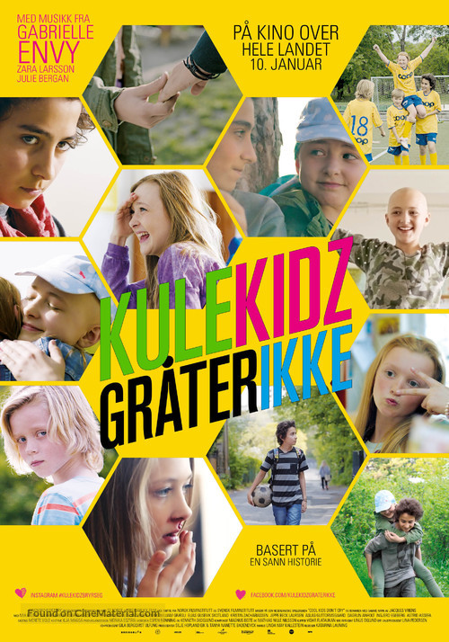 Kule kidz gr&aring;ter ikke - Norwegian Movie Poster