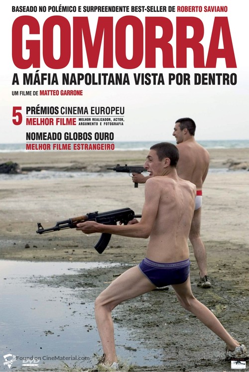 Gomorra - Portuguese DVD movie cover