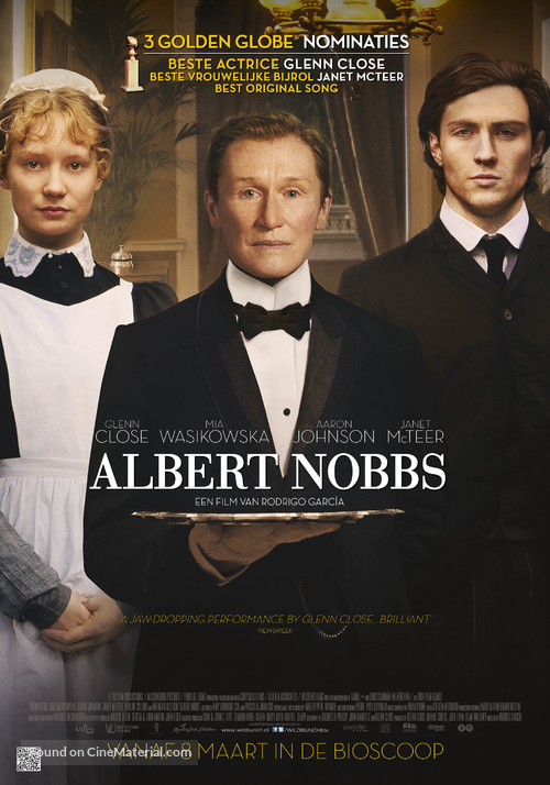 Albert Nobbs - Dutch Movie Poster