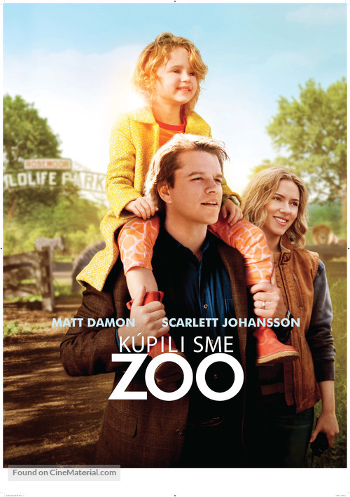 We Bought a Zoo - Slovak Movie Poster