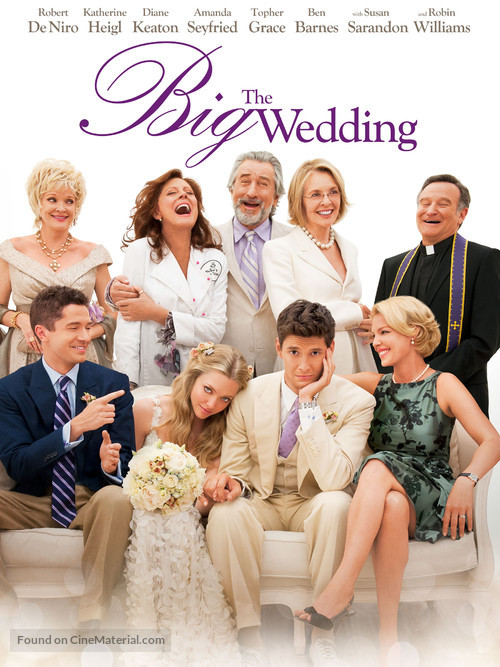 The Big Wedding - DVD movie cover