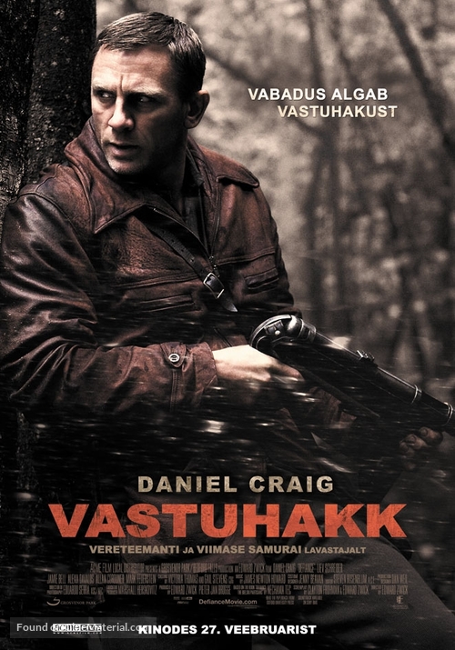 Defiance - Estonian Movie Poster