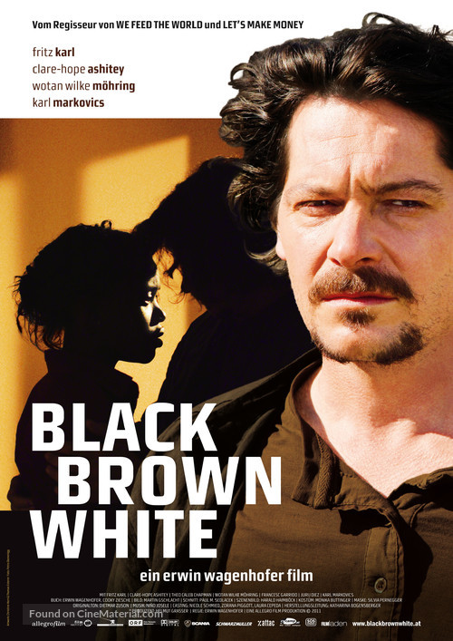 Black Brown White - Austrian Movie Poster