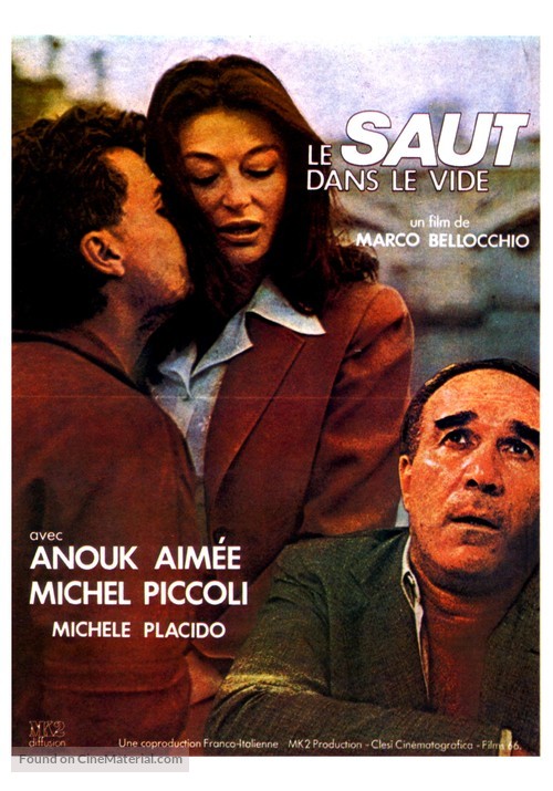 Salto nel vuoto - French Movie Poster