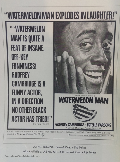 Watermelon Man - poster
