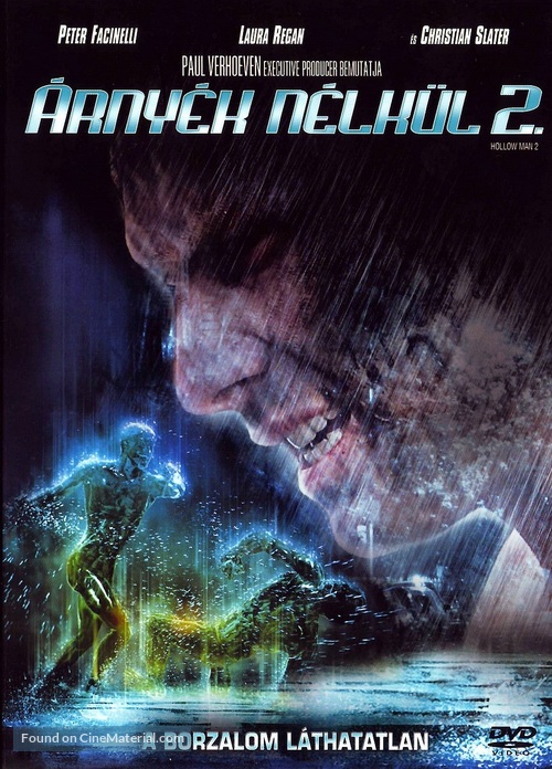 Hollow Man II - Hungarian DVD movie cover