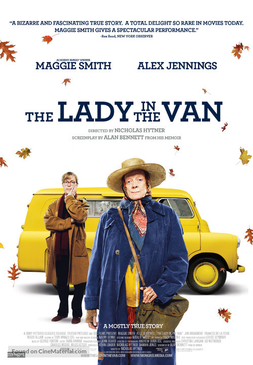 The Lady in the Van - Canadian Movie Poster