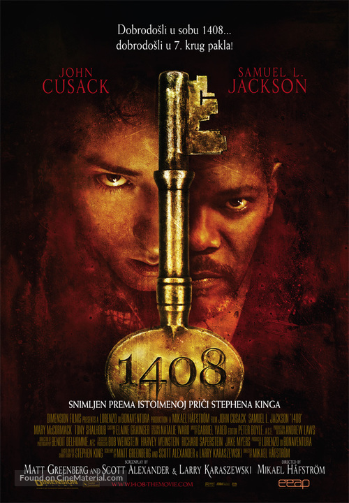 1408 - Croatian Movie Poster