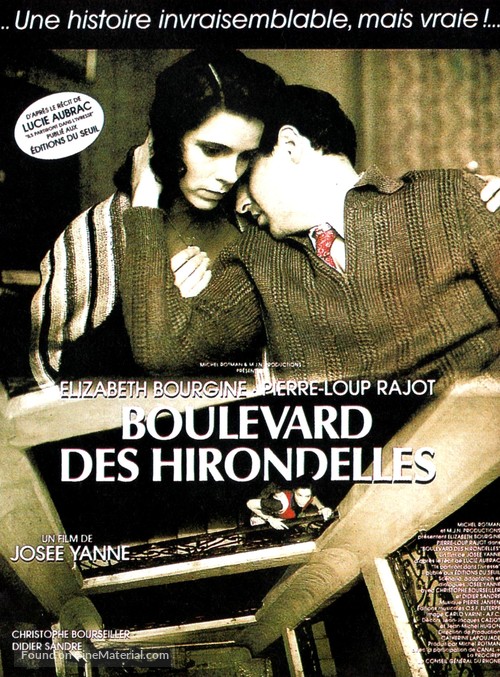 Boulevard des hirondelles - French Movie Poster