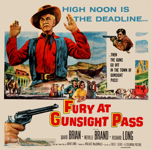 Fury at Gunsight Pass - Movie Poster