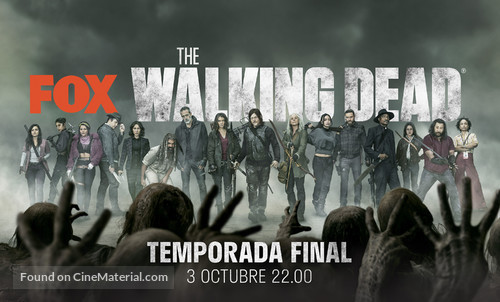 &quot;The Walking Dead&quot; - Spanish Movie Poster