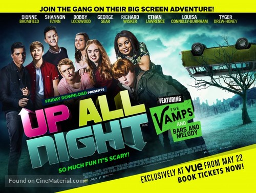 Up All Night - British Movie Poster