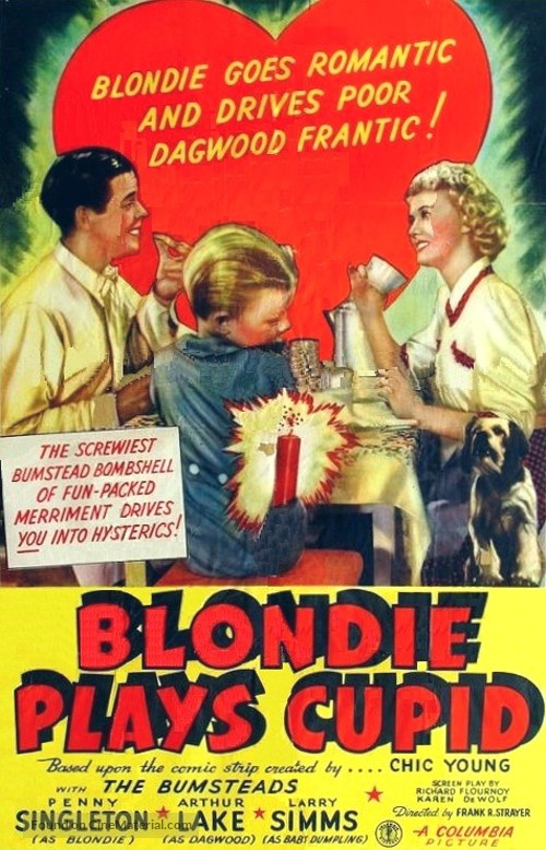 Blondie Plays Cupid - Movie Poster