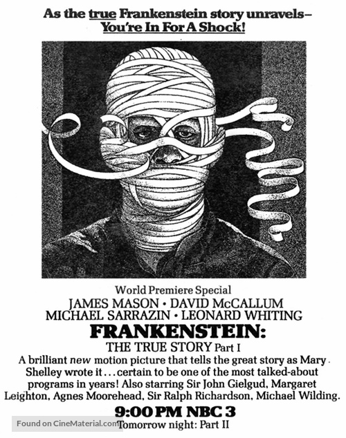 Frankenstein: The True Story - poster