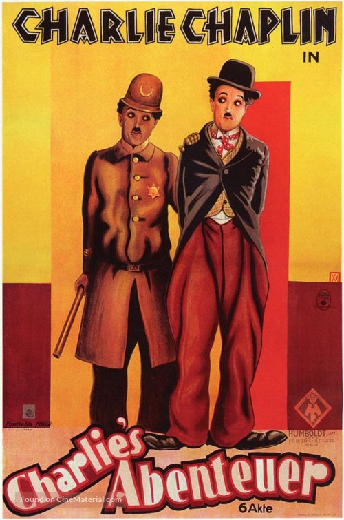 The Adventurer - German Movie Poster