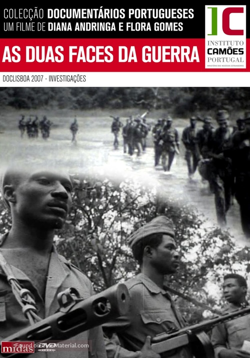As Duas Faces da Guerra - Portuguese DVD movie cover