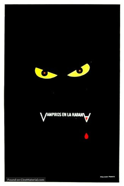 &iexcl;Vampiros en La Habana! - Spanish Movie Poster
