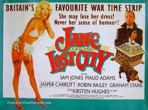 Jane and the Lost City - British Movie Poster