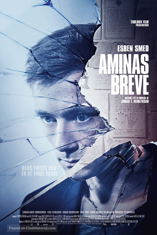 Aminas breve - Danish Movie Poster