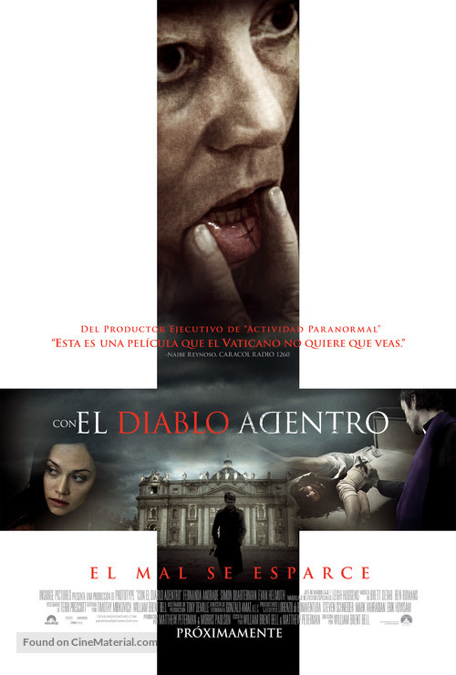 The Devil Inside - Mexican Movie Poster