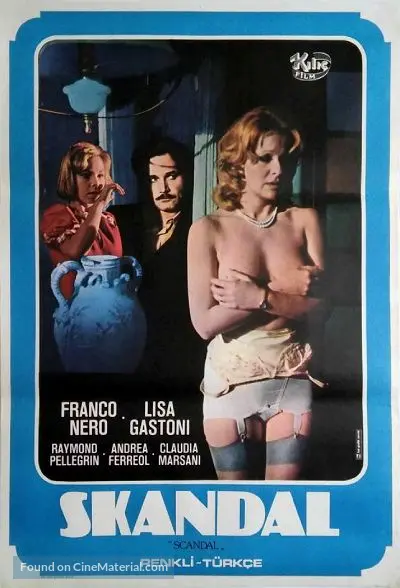 Scandalo - Turkish Movie Poster