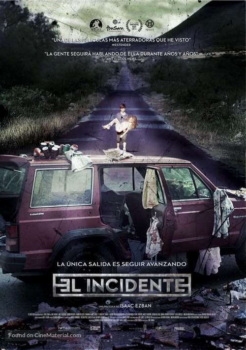 El Incidente - Mexican Movie Poster