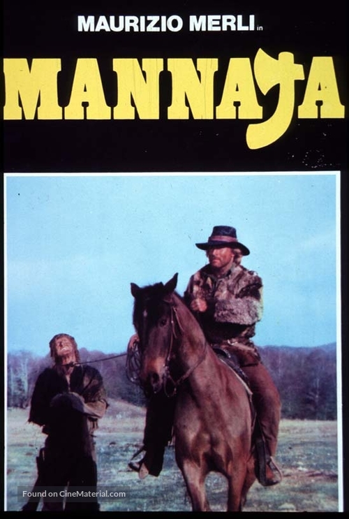 Mannaja - Italian Movie Poster