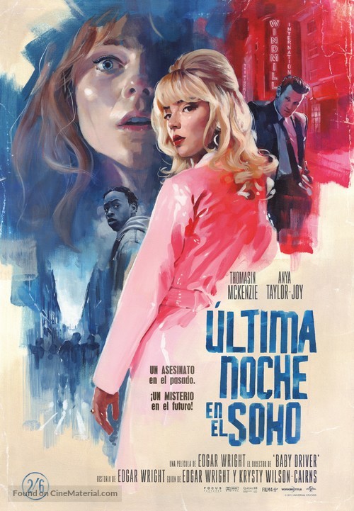Last Night in Soho - Spanish Movie Poster