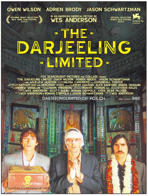 The Darjeeling Limited - Swiss poster