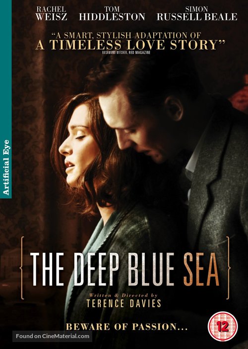 The Deep Blue Sea - British DVD movie cover