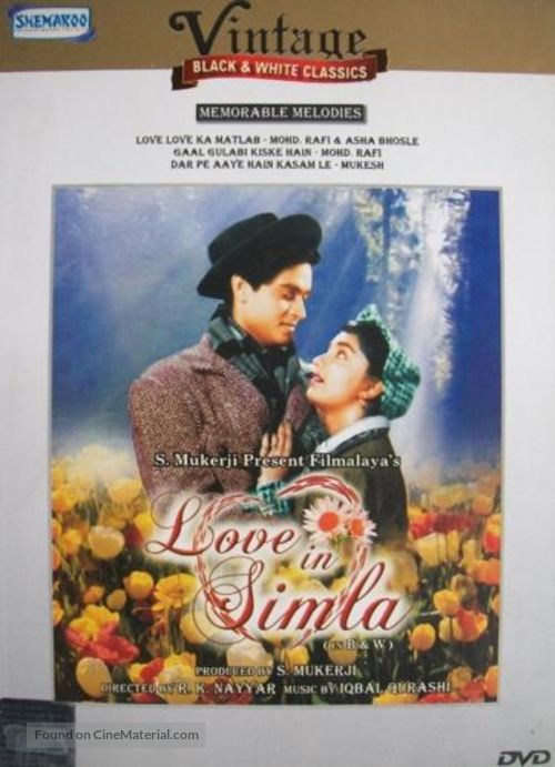 Love in Simla - Indian DVD movie cover