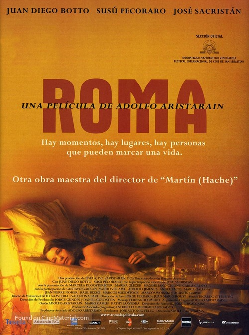Roma - Spanish Movie Poster