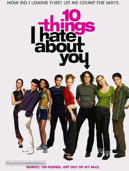 10 Things I Hate About You - DVD movie cover