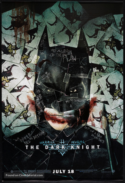 The Dark Knight - Advance movie poster