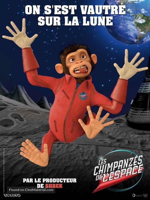 Space Chimps - French Movie Poster