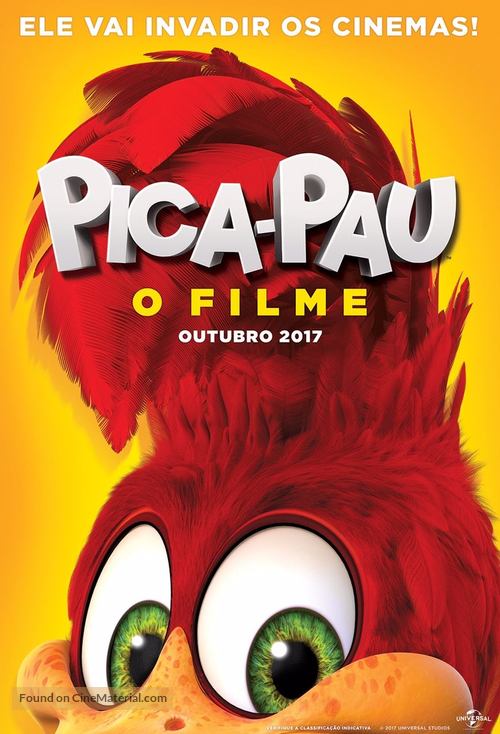 Woody Woodpecker - Brazilian Movie Poster