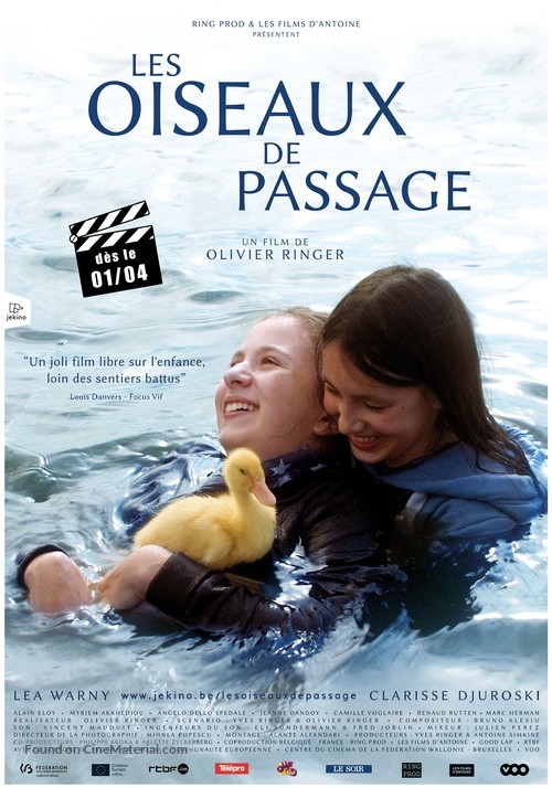 Les oiseaux de passage - Belgian Movie Poster