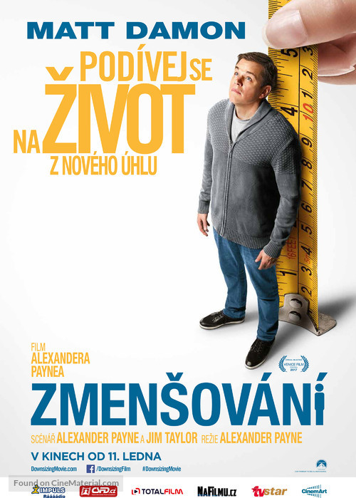 Downsizing - Czech Movie Poster