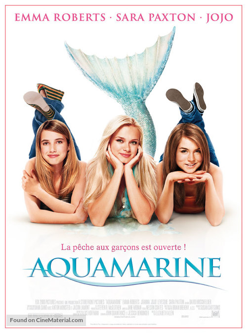 Aquamarine - French Movie Poster