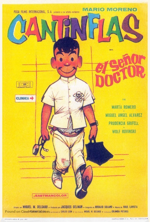 Se&ntilde;or doctor, El - Spanish Movie Poster