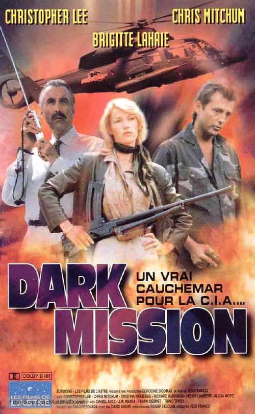 Dark Mission: Flowers of Evil - French VHS movie cover