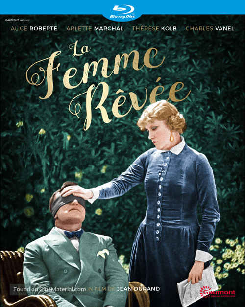 La femme r&ecirc;v&eacute;e - French Blu-Ray movie cover