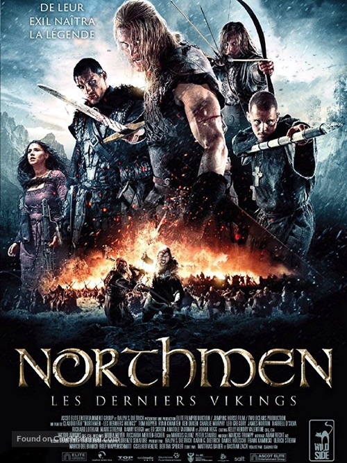 Northmen: A Viking Saga - French DVD movie cover