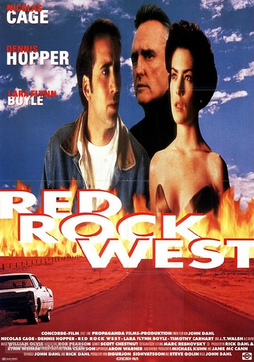 Red Rock West - German Movie Poster