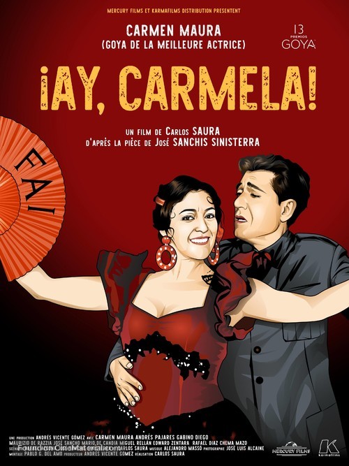 &iexcl;Ay, Carmela! - French Re-release movie poster
