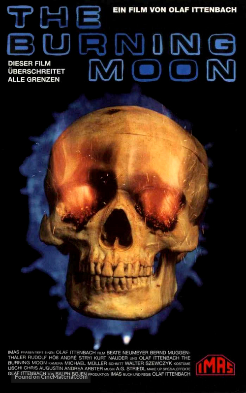 The Burning Moon - German Movie Poster