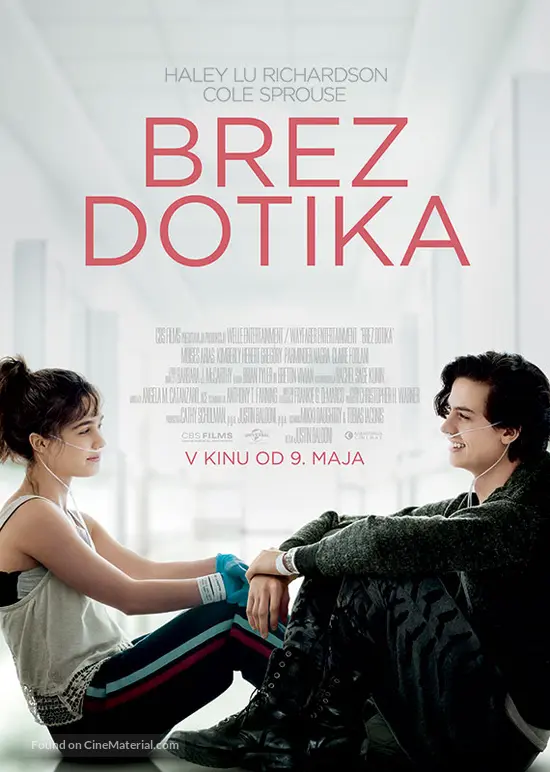 Five Feet Apart - Slovenian Movie Poster